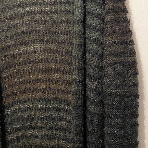 Free People Striped Green “smile like you”Duster - Picture 6 of 8